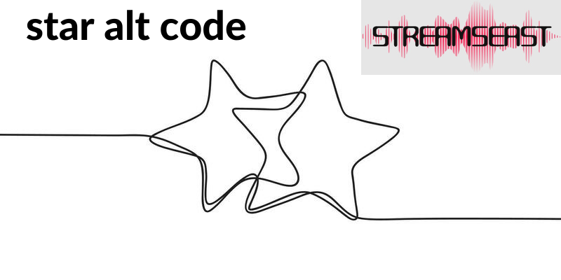 star alt code