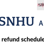 snhu refund schedule 2024