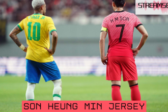 son heung min jersey